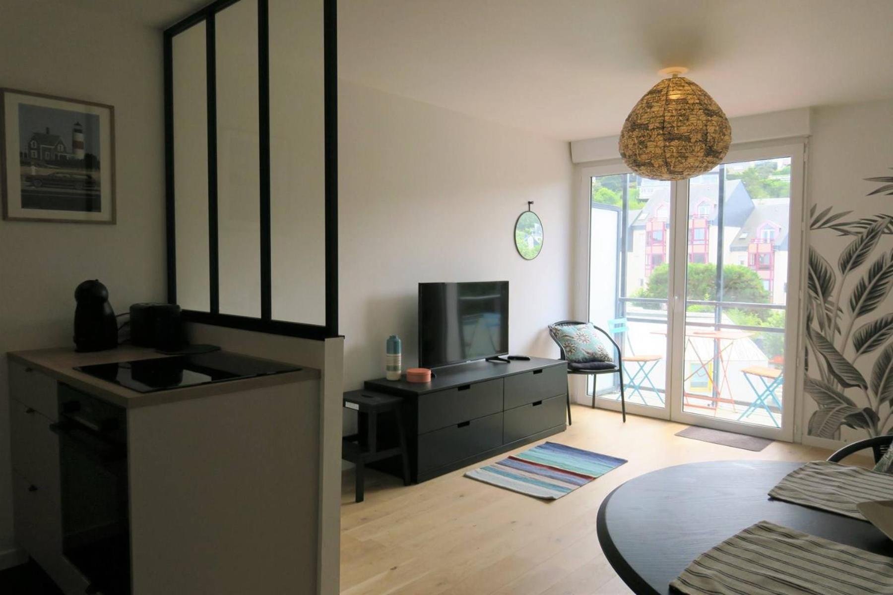 Bel Appartement Neuf Plage De Trestraou A Perros-Guirec - Ref 862 ภายนอก รูปภาพ